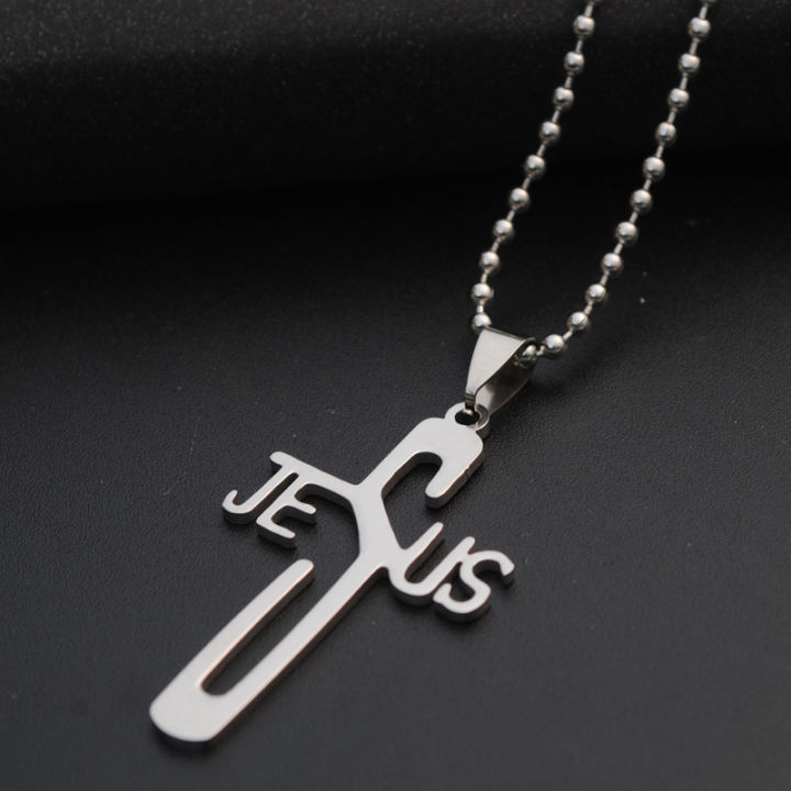 1pc-hot-jesus-cross-fashion-pendant-necklace-jewelry-stainless-steel-chain-christian-symbol-nice-high-quality-gifts-2022