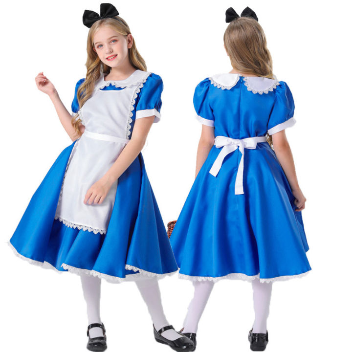 2022 Children's Halloween Costume Alice in Wonderland cos Role Play ...