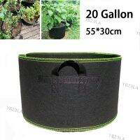 20 Gallon Hand Held Plant Grow Bags Fabric Pot Vegetables Flower Bags Plant Growing Container Gardening Tools YB23TH