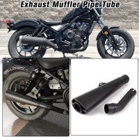 Allotmark Motorcycl Exhaust Muffler Pipe Tube for Honda CMX500 Rebel 500 2017 2018 2019 2020 2021 2022  Motorcycle CMX 500 Rebel Exhaust Link Pipe 17 18 19 20 21 22 Accessories