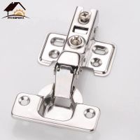 Myhomera Hinge Stainless Steel Hydraulic Cabinet Door Hinges Damper Buffer Soft Close Kitchen Cupboard Furniture Full/Half/Embed Door Hardware Locks