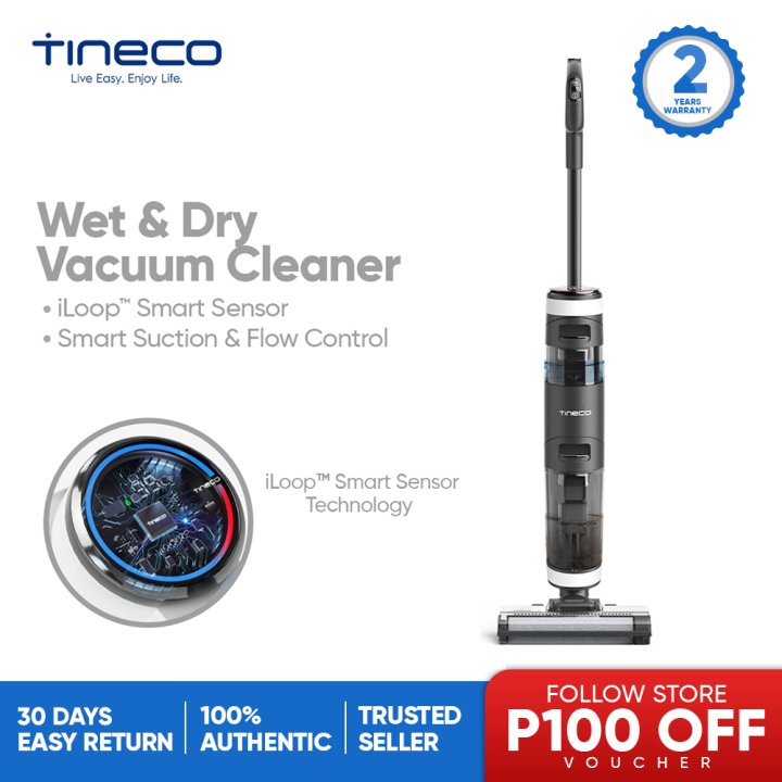 Tineco Floor ONE S3 Cordless Smart Wet/Dry Vacuum Floor Washer, Detects ...