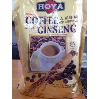 Hoya Coffee with Ginseng 400g. กาแฟผสมโสมสำเร็จรูป รสชาติเข้มข้น 3 in 1 บรรจุ 20 ซอง