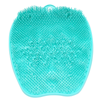 Shower Foot Scrubber Cleaner Massager With Non-Slip Suction Cups And Soft,Exfoliation, Acupressure Mat