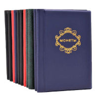 PU Leather Coin album 10 pages 120 pockets coin album for coins pockets Commemorative Coin medallions badges collection book  Photo Albums