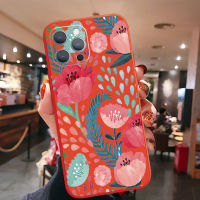 สำหรับ Samsung Galaxy S22 S21 Ultra S20 FE S10 Plus เคสโทรศัพท์ที่สวยงามสีแดงสีชมพูสีฟ้าดอกไม้กล้องเลนส์ป้องกันกรอบสี่เหลี่ยมขอบปก