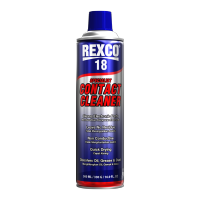 REXCO 18 CONTACT CLEANER 220 ML/ 180 G/ 7.4 fl OZ สเปรย์ทำความสะอาดผิวชิ้นงานหน้า CONTACT ขนาด 220 ml