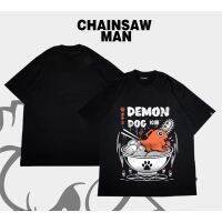 ร้อน！ร้อน！ Chainsaw Man - เสื้อยืดอนิเมะ unisex ที่สวมใส่สบายด้วยผ้าฝ้ายเนื้อนุ่ม คว้าเลย! chic