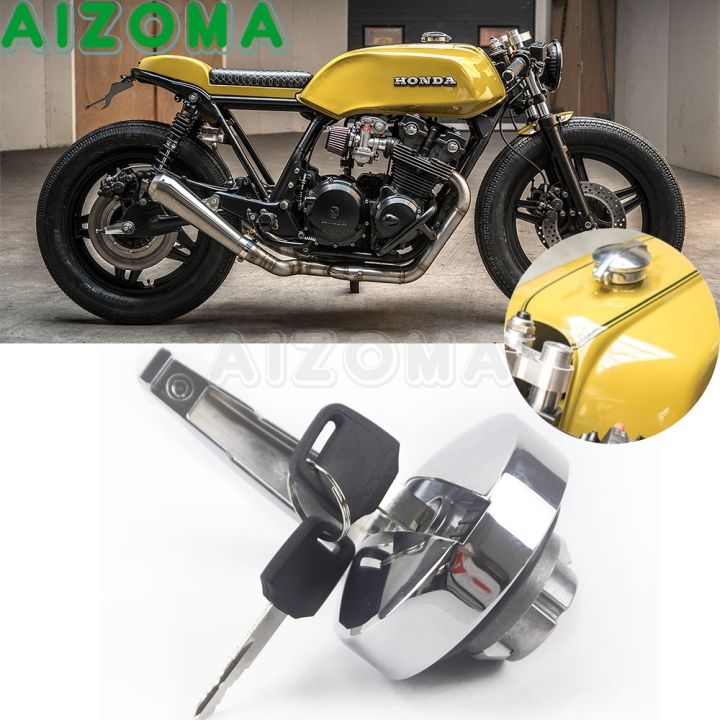 ♈✗❁ Motorcycle Flip-Up Type Gas Tank Fuel Cap Cover Lock Key For Honda Cb650  Cb125 Gl Cm Cbx Cb 125 450 650 750 900 1000 Cafe Racer | Lazada Ph