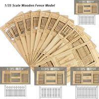 1:35 Scale Diy Wooden Fence Model Rails Scene Materials for Diy Military Building Landscape Layout Diorama Kits 1 Piece Fishing Reels