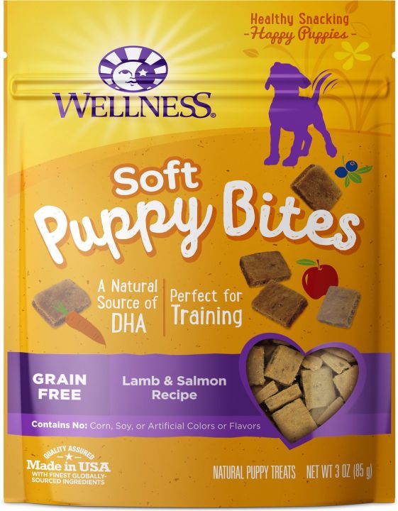 ขนมสุนัข-wellness-puppy-bites-นำเข้าจากประเทศสหรัฐอเมริกา