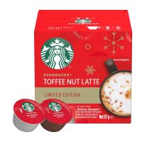 สตาร์บัคส์ ทอฟฟี่นัท ลาเต้, Starbucks Toffee Nut Latte Capsules Exp 09/2023