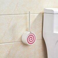 NEWYEARNEW Creative Donut Toilet Cleaning Brush Holder Bathroom Accessories Tool Wedding Gift