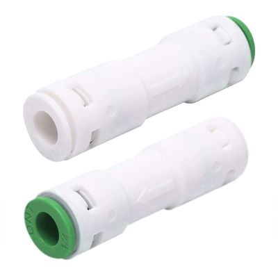 1/4 "Quick Connect One Way Check For Valve Reverse Osmosis Water Filter ตรวจสอบทางเดียวสำหรับ Valve Push Fit Quick Connect F