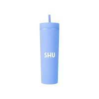 SHU PREMIUM CAFE POP WATER BOTTLE BLUE แก้วน้ำ