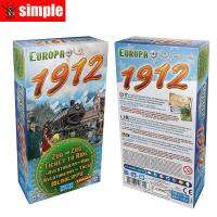 ตั๋วที่จะขี่ Europa 1912 expansion EU Edition เกมกระดาน