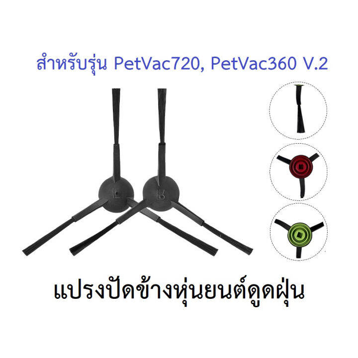 ชุด-set-อะไหล่-หุ่นยนต์ดูดฝุ่น-petvac720-laser-hybrid-robot-vacuum