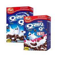 oreo os cereal with marshmallow ซีเรียลโอริโอ้กับมาร์ชเมลโล่ อาหารเช้าซีเรียลเกาหลี 250g