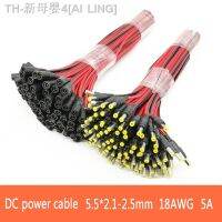 【CW】✷  AWG Male Female 2pin 5A 5-24V 30cm Wire Cable 5.5x2.1mm Plug for TV Strip Lights