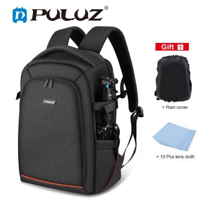 PULUZ กระเป๋าเป้สะพายหลังกลางแจ้งสะพายไหล่คู่,กระเป๋ากล้องขาตั้ง PTZ &amp; ที่บังฝนสำหรับกล้องดิจิตอล/DJI Ronin-Sc/ronin-S