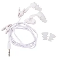 Water proof In-ear Headphone Earphone for MP3 MP4 Underwater White