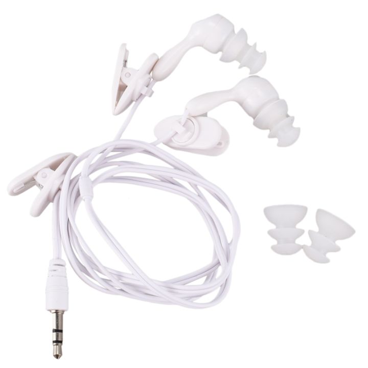 water-proof-in-ear-headphone-earphone-for-mp3-mp4-underwater-white