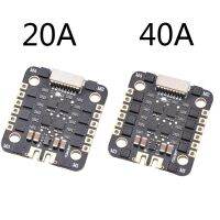 JHEMCU EM40A BLHELIS Dshot600 2-6S 4In 1วงจร ESC ไร้ถ่าน20X20mm สำหรับสำหรับแข่ง FPV ฟรีสไตล์ไมโครโดรนชิ้นส่วน DIY