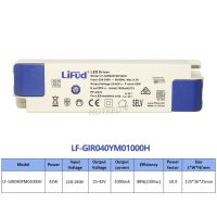 Lifud ไดรเวอร์ Led Lf-Girxxxym 25-42V 1050ma 1000ma 800ma 1200ma 1300ma หม้อแปลงไฟฟ้า Led 40-60W