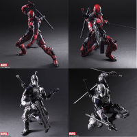PLAY ART Version Marvel Deadpool Action Figure Toy with Box for Kids Collection Birthday Gift for Kids 26cm