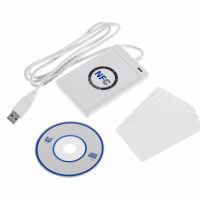 ACR122U RFID Smart Card NFC Reader Writer Copier Duplicator Writable Clone Software USB for ISO14443 Protocol S50