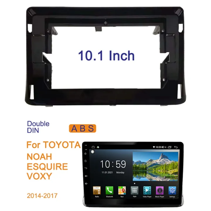 10.1 Inch Car Control Fascia Audio Frame Radio Stereo Panel for Toyota Noah Esquire Voxy