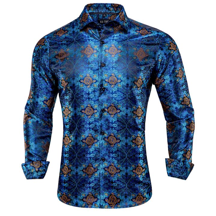 zzooi-jacquard-silk-navy-blue-mens-shirts-long-sleeve-single-breasted-windsor-collar-shirt-casual-blouse-outerwear-wedding-business