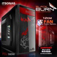 ITSONAS Computer case Blackburn (Black-Red)