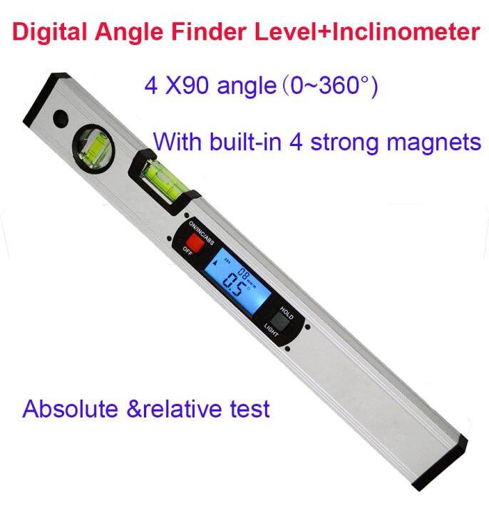 Digital Protractor Angle Finder Electronic Level 360 Degree