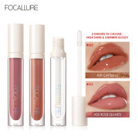 FOCALLURE Plumpmax Lip Gloss High Shine Glow Not-sticky Lip Balm Moisture Cosmetics Waterproof