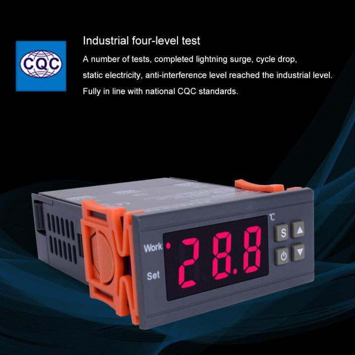 Yieryi MH1210W Digital Temperature Controller AC90250V 10A 220V Thermostat Regulator with