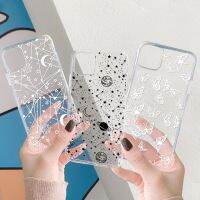 （A Boutique）โปร่งใส Planet Case สำหรับ Huawei P30 P20 Pro Mate 20 10 P40 Lite E Y6 Y7 Y9 P Smart 2019 2021 Honor 8X 8A 9X 10i 20i TPU Cover