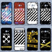 เคส Samsung  J4 plus  ลาย WHITE  ขอบนิ่มหลังแข็ง เคสมือถือ เคสโทรศัพท์ Case