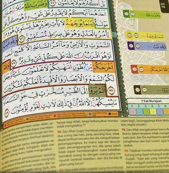 Al-Quran B6 Milenial Hafalan Terjemah Tajwid QPP HC Utsmani 7 Blok 15 ...