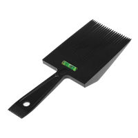 Extra Big Flattoper Comb Large Wide Fork Flat Combs with Balance Ruler Flat Topper Styling Hair Brushes Hairdressers Tool