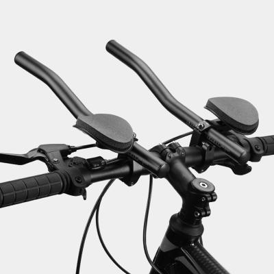 แฮนด์บาร์พักแขนจักรยานแฮนด์แอโรบาร์ TT ที่พัก Arm Sepeda สำหรับ31.8/26/25ที่หนีบ4มม