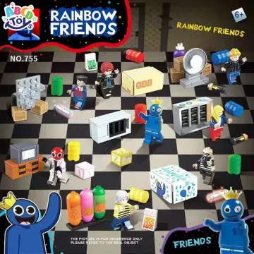 7pcs Roblox Rainbow Friends Building BLocks Set Mini Action