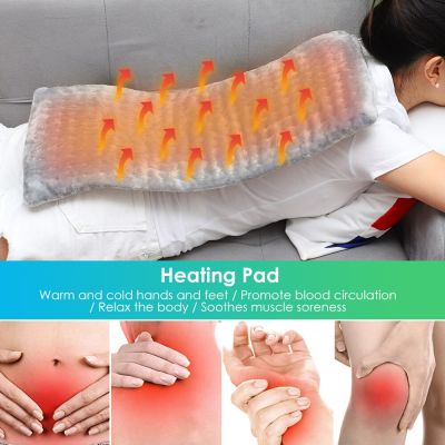 Hailicare Electric heating Therapy Pad Heated Mat Shoulder Neck Waist Back Body Muscle Pain Relief Health Care Heating Shawl Winter Warmer