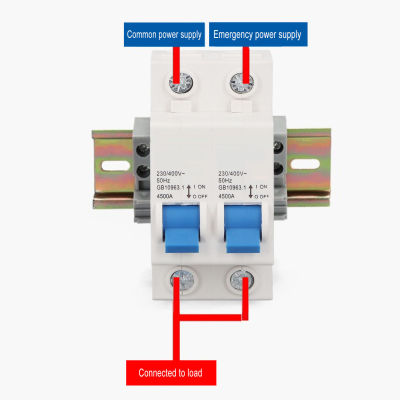 เบรกเกอร์แปลงไฟกระแสตรงที่ตั้งราง DC เบรกเกอร์230V 400V สำหรับใช้ในบ้าน