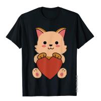 Cute Kitty Cat Love T-Shirt T Shirt Hip Hop Holiday Cotton Mens Tops Shirt Summer Streetwear Harajuku XS-4XL-5XL-6XL