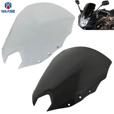 Waase กระจกรถจักรยานยนต์กระจกหน้าจอสำหรับ YAMAHA FZ6R FZ-6R FZS600 / XJ6 XJ-6 F/FA XJ6F XJ6FA Diversion 2009-2017