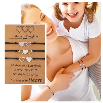 Amazon.com: UNGENT THEM Valentines Day Gifts for Mom from Daughter, Mother  Daughter Bracelets Set for 2 Mothers Day Jewelry Gifts for Mom from  Daughters: Clothing, Shoes & Jewelry