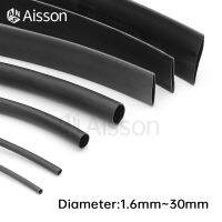 1M Length 3:1Black Heat Shrink Tube With Double Wall Glue Tube Diameter 1.6-30mm Cable Adhesive Lined Sleeve Wrap Cable Management