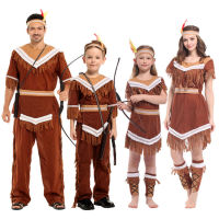 Umorden Halloween Women Indian Princess Costumes Kids Girls Pocahontas Huntress Costume Purim Party Mardi Gras Fancy Dress