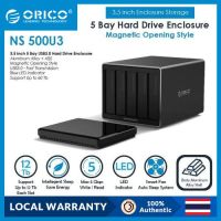 ORICO NS Series 3.5 5 Bay USB3.0 HDD Docking Station Support 80TB USB3.0 5Gbps UASP HDD Case with 78W Adapter HDD Enclosure(NS500U3)